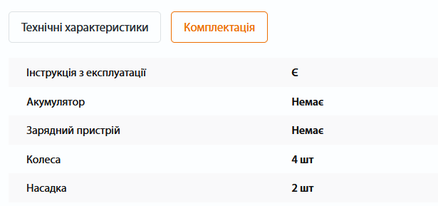 Пилосос будівельний акумуляторний Procraft VP20 (20В), без АКБ та ЗП, об'єм 10 л, для сухого та вологого прибирання ПК030217 фото