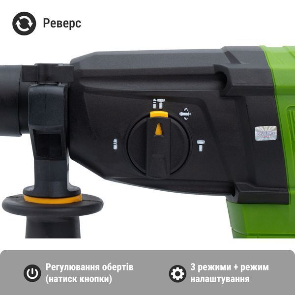 Акумуляторний перфоратор Procraft PHA40 (без АКБ та ЗП) ПК030040 фото