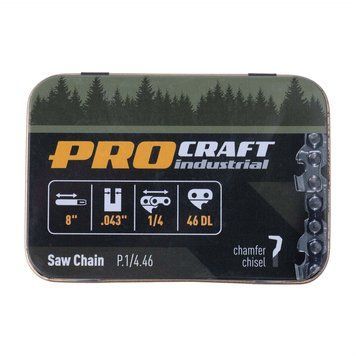 Ланцюг для ланцюгової пилки Procraft industrial P.1/4.46 Universal 1/4" шаг 46 зв. ПКP14460 фото