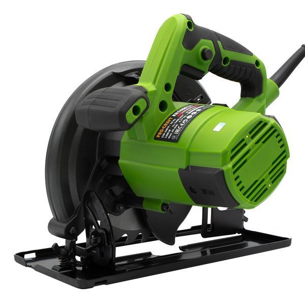 Дискова пила Procraft KR1400 &mdash; 1400 Вт, 185 мм, електрична, для дерева, точний різ ПК014008 фото