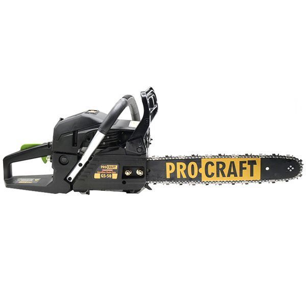 Бензопила Procraft GS50 &bull; 52 см&sup3; &bull; Шина 40см &bull; Двотактний двигун &bull; Антивібрація ПК600501 фото