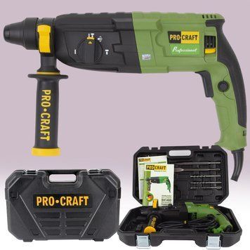 Перфоратор Procraft BH1400 з реверсом та ударним режимом ПК014001 фото