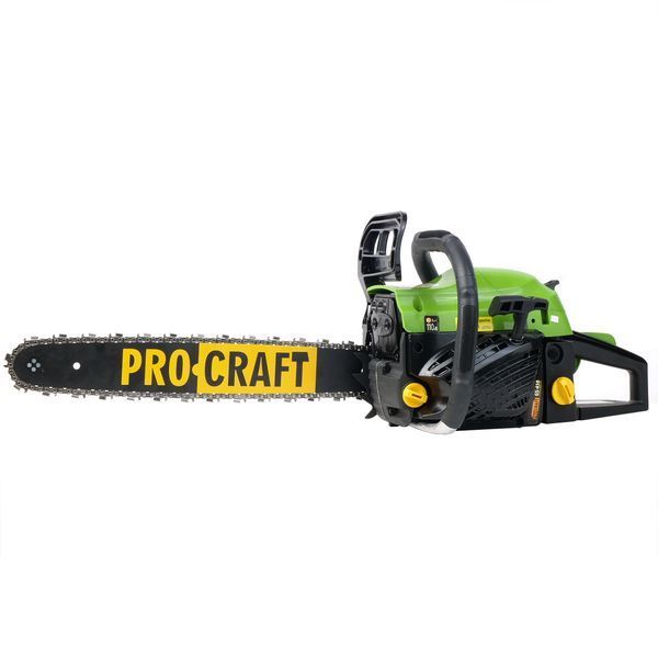 Бензопила Procraft GS450 &bull; 52 см&sup3; &bull; Шина 45 см &bull; Крок 0,325" &bull; Двотактний двигун &bull; Низька вібрація ПК045002 фото
